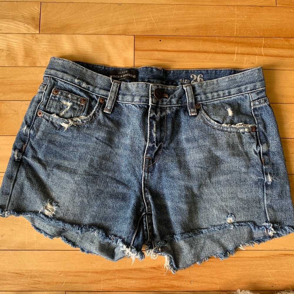 J Crew Demin Shorts